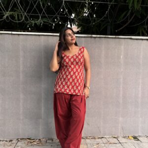 Red Farshi Suit